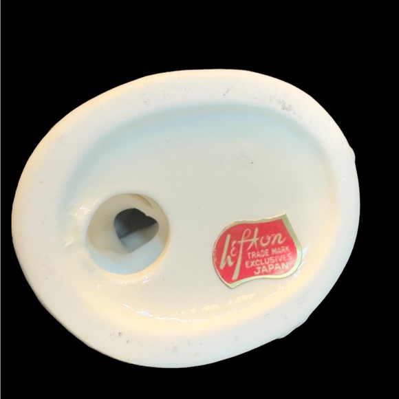 Vintage Lefton Irish Leprechaun Fiddler Figurine - Picture 8 of 8